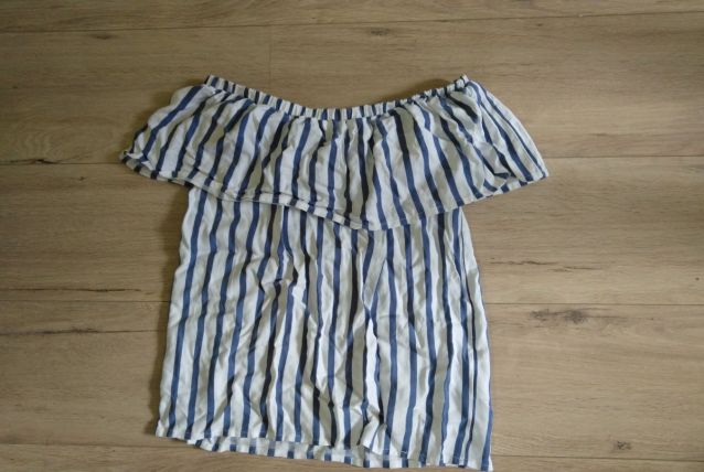Blouse tshirt sans manches épaules dénudées femme 38 40