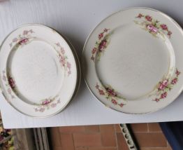 6 assiettes 24 cm  PETRUS REGOUT Maastricht antique neerland