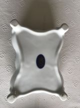 Coffret et plateau en porcelaine anglaise
