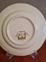 assiette PRIMULA reproduction vieux Moustiers