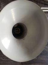 Lampe d'architecte articulée blanche et orange