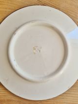 assiette de collection M.Valero peinte main