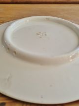 assiette de collection M.Valero peinte main
