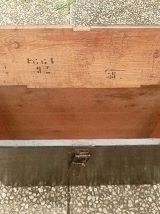  caisse en bois ,noire