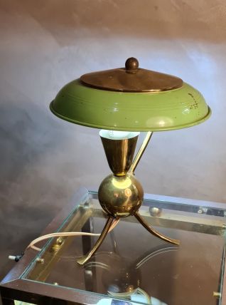 lampe atomic tripod 1950 , 20x25 ,  dans le gout de jacque b