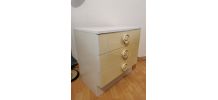 Commode et 2 tables de chevet  années 60-70.