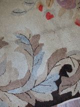 Tapis ancien Américain Hooked fait main, 1B539