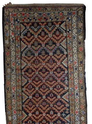 Tapis ancien Persan Hamadan fait main, 1B544
