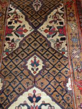 Tapis ancien Persan Camel Hair fait main, 1B556
