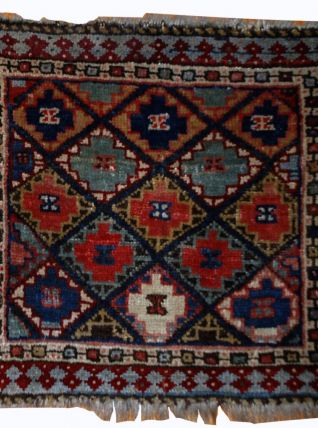 Tapis ancien Persan Jaf Kurdish fait main, 1B565