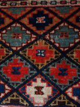 Tapis ancien Persan Jaf Kurdish fait main, 1B565