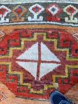 Tapis ancien Turc Konya fait main, 1B588