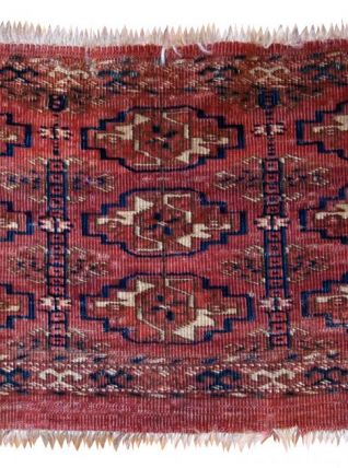 Tapis ancien Turkmène Tekke fait main, 1B602