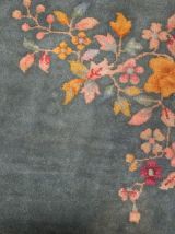 Tapis ancien Chinois Art Deco fait main, 1B620