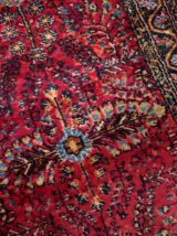 Tapis ancien Persan Sarouk fait main, 1B652