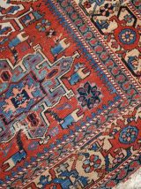 Tapis ancien Persan Heriz fait main, 1B661
