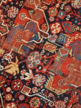 Tapis ancien Persan Khamseh fait main, 1B663
