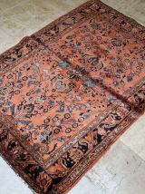 Tapis ancien Persan Sarouk fait main, 1B670