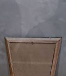miroir asymétrique ciselé de motif  typique 1950 a 60   ,52x