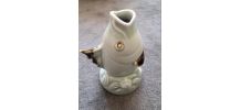 Vase vintage poisson des années 40
