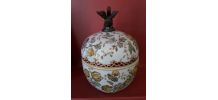 Céramique ancienne motif floral