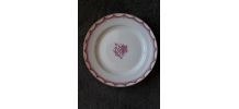 6 assiettes à dessert art-déco Limoges