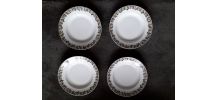 4 assiettes Limoges des années 50