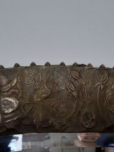 Miroir laiton repoussé