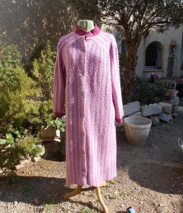 DAMART ROBE DE CHAMBRE VINTAGE T 38-40