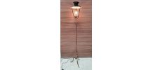 lampadaire  diabolo réglable 1950 a 60 pied bronze Dans le g