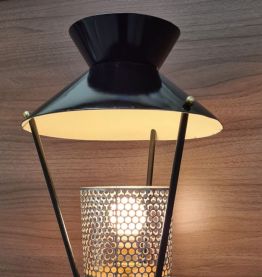 lampadaire  diabolo réglable 1950 a 60 pied bronze Dans le g