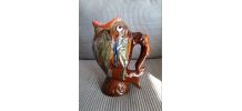 Vase vintage Vallauris en forme de poisson