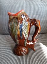 Vase vintage Vallauris en forme de poisson
