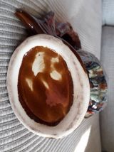 Vase vintage Vallauris en forme de poisson