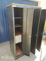 Meuble de rangement unique sur base d un casier 3 portes ind