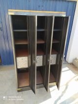 Meuble de rangement unique sur base d un casier 3 portes ind