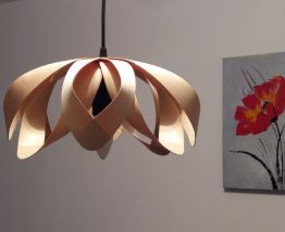 Suspension  en bois