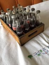 Mini Caisse Coca Cola en bois