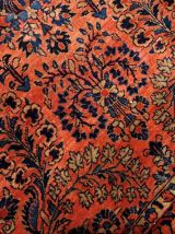 Tapis ancien Persan Sarouk fait main, 1B674