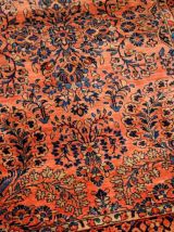 Tapis ancien Persan Sarouk fait main, 1B674