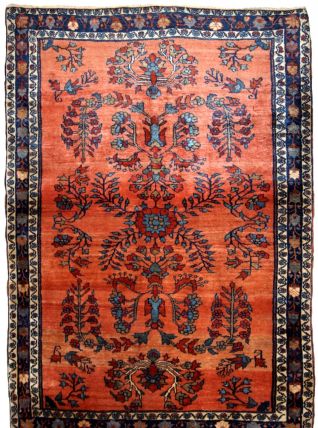 Tapis ancien Persan Sarouk fait main, 1B694