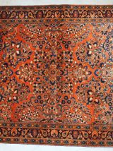 Tapis ancien Persan Sarouk fait main, 1B695