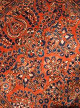 Tapis ancien Persan Sarouk fait main, 1B695