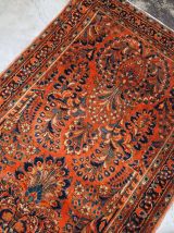 Tapis ancien Persan Sarouk fait main, 1B696