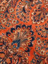 Tapis ancien Persan Sarouk fait main, 1B696