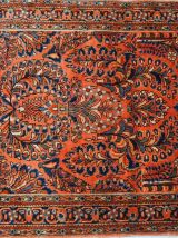 Tapis ancien Persan Sarouk fait main, 1B696