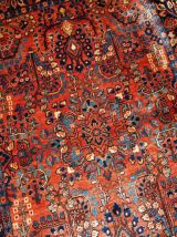 Tapis ancien Persan Sarouk fait main, 1B697