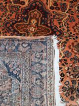 Tapis ancien Persan Sarouk fait main, 1B699