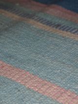 Tapis vintage Indien Dhurri fait main, 1C70