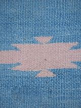 Tapis vintage Indien Dhurri fait main, 1C70